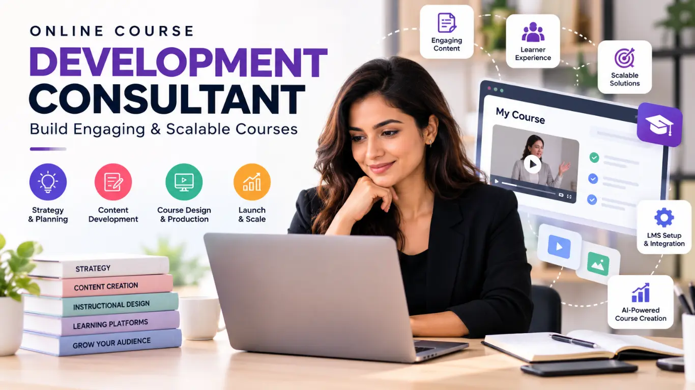 Online Course Development Consultant – Build Engaging & Scalable Courses
